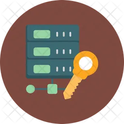 Database Key  Icon