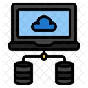 Database laptop  Icon