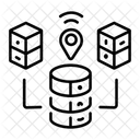 Database Location Navigation Storage Icon