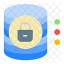 Database Server Lock Icon