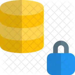 Database Lock  Icon