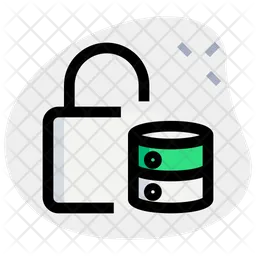 Database Lock  Icon