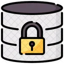 Database lock  Icon