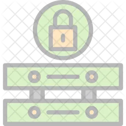 Database Lock  Icon