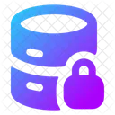 Database Locked Locked Databse Lock Icon