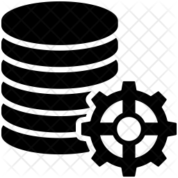 Database Management Icon - Download in Glyph Style