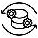 Database Management Database Server Icon