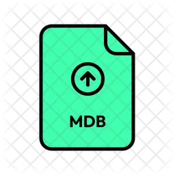 Database Mdb Upload  Icon