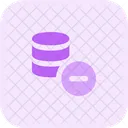 Database Minus  Icon