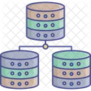 Database Model Database System Network Database Icon