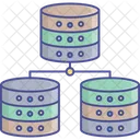 Database Model Database System Network Database アイコン