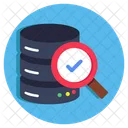 Database Monitoring Database View Database Vision Icon