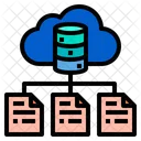 Data Cloud Network Icon