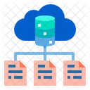 Data Cloud Network Icon
