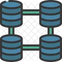 Database Network Network Data Icon