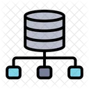 Database Network Server Network Database Icon
