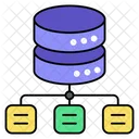 Database Network Modem Network Database Icon