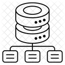 Database Network Server Network Database Icon