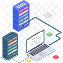 Database Network Database Connection Database Hosting Network Icon