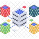 Database Network Database Connection Database Hosting Network Icon