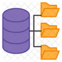 Database Network Database Transfer Database Connections Icône