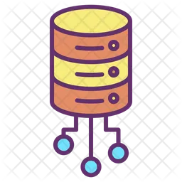 Database Networking  Icon