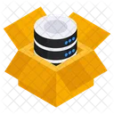 Database Parcel Database Box Database Package Icon