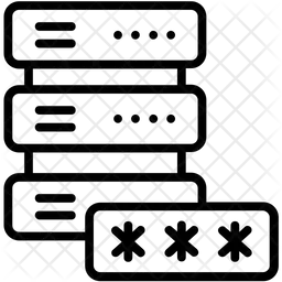 Database Password  Icon