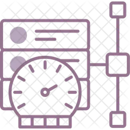 Database Performance  Icon