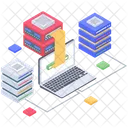 Database Processing Database Storage Database Hosting Icon
