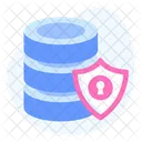 Secure Server Database Icon