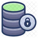 Database Protection Secure Database Data Storage Icon