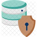 Database Protection Secure Database Data Security Icon