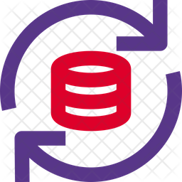 Database Refresh Icon - Download in Line Style