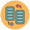 Database Replication  Icon