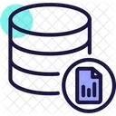 Database Report Data Report File Icon
