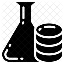 Database Research Icon - Download in Glyph Style