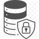 Database Security Server Security Shield Icon