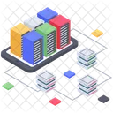 Database Server Database Storage Database Hosting Icon
