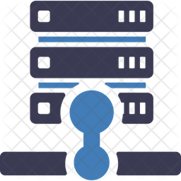 Database Server Icon - Download in Dualtone Style