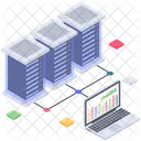 Database Server Database Storage Database Hosting Icon