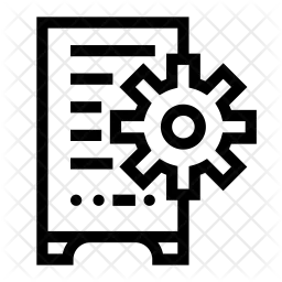 Database settings  Icon