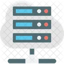 Database Sharing Information Access Server Hosting Icon