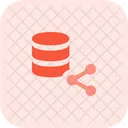 Database Sharing  Icon