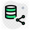 Database Sharing  Icon