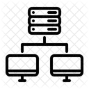 Database sharing  Icon