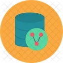 Database Sharing Shared Database Hosting Icon