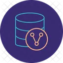 Database Sharing  Icon