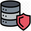Database Shield Database Security Server Protection Icon