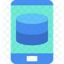 Database smartphone  Icon